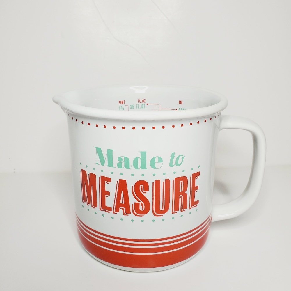 Jamie Oliver Ceramic Made To Measure Measuring Pitcher